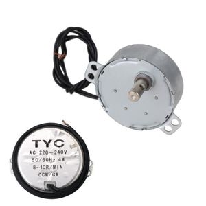 5-6RPM Moteur Synchrone /Électrique 1pc 220-240V AC 4W CW//CCW