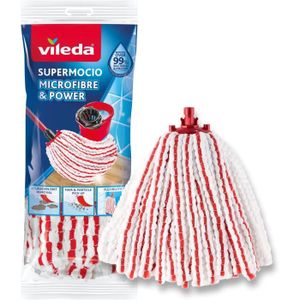 Vileda Recharge UltraMax, paquet de 2, convient à tous les systèmes de  balais à plats Vileda