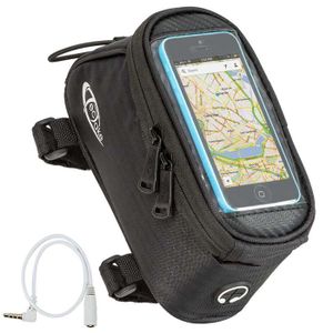 Sacoche de téléphone à Cadre Avant de vélo, Support de vélo à écran
