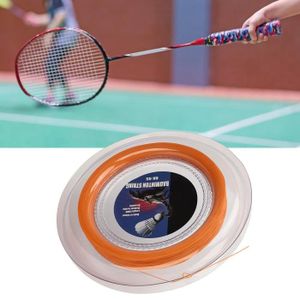 CORDAGE BADMINTON VGEBY Cordon Raquette Badminton Haute Élasticité Résistant Abrasion Fibre Résine Remplacement