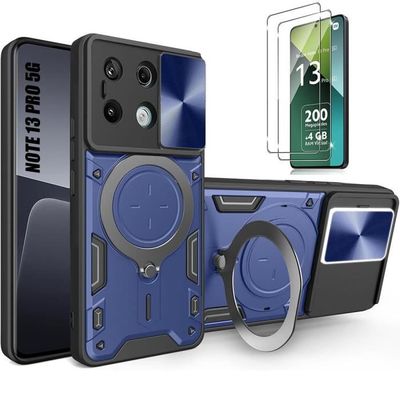 Coque De Protection 360° Odeydo Pour Xiaomi Redmi Note 13 Pro 5G - Vert - Antichoc - Neuf