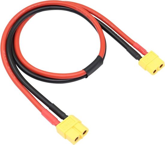 Adaptateur XT60 Femelle-femelle Sans Fil – Pour FPV, RC, Drone, Batterie LiPo – 2 Pièces – Connexion Stable