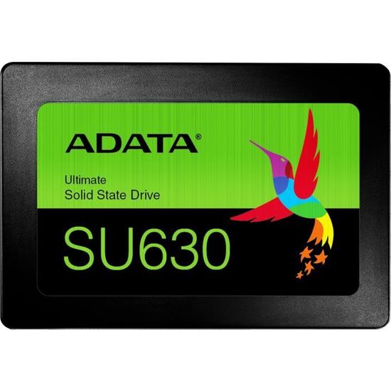 ADATA SSD Ultimate SU630 disque SSD 2.5" 480 Go SATA QLC 3D NAND