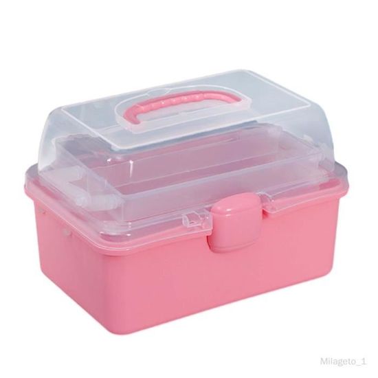 Boîte De Rangement Pour Toupie Beyblade/Gyroscope - Avec Compartiments Et Poignée - Protection Contre Les Chocs - Organisateur Portable Pour Jouets