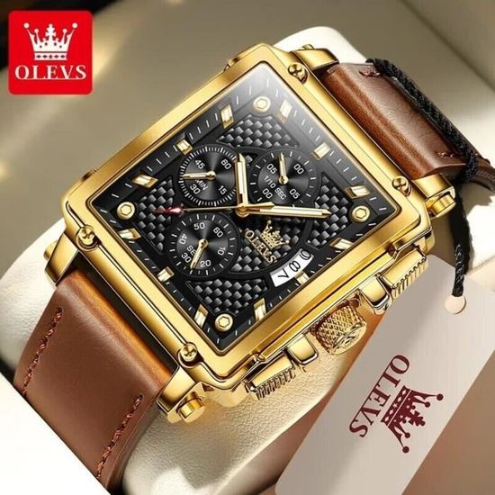 Montre sales luxe quartz