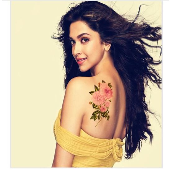 Tatouage Temporaire Réaliste Femme Motif Fleur Rose