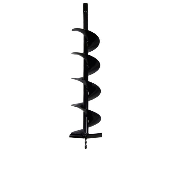 Mèche De Tarière 150 Mm - Pour Creuser Des Trous Dans Le Sol - Profondeur Jusqu'à 80 Cm - Tous Types De Sol - 10