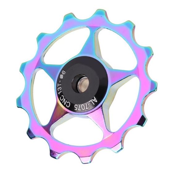 Poulie De Dérailleur Arrière Vélo De Route - Alliage Aluminium CNC - Roulements Céramique Si3N4 - 12T Ou 14T - Ultra Léger (12.8g/14g)