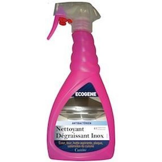 NETTOYANT DEGRAISSANT INOX EVIER HOTTE CUISINE Cdiscount Au quotidien