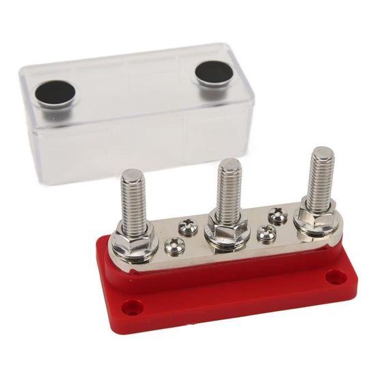 Borniers Bloc de Distribution D'énergie 12 Voies 12V 180a Barre Omnibus avec Borne 32 Pcs pour Bateau Véhicule Automobile Véhicule Récréatif Borniers Bloc de Distribution D'énergie 12 Voies 12V 180a Barre Omnibus avec Borne 32 Pcs pour Bateau Véhicule Automobile Véhicule Récréatif