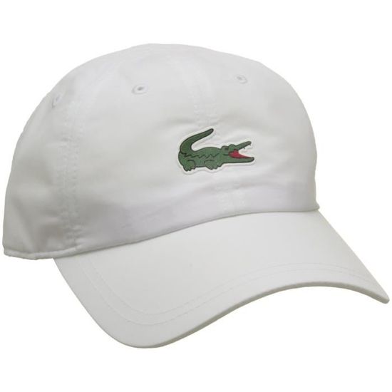 Lacoste Sport RK2464 Casquette de Baseball Homme Blanc Blanc Unique Taille Fabricant TU Cdiscount Pret a Porter
