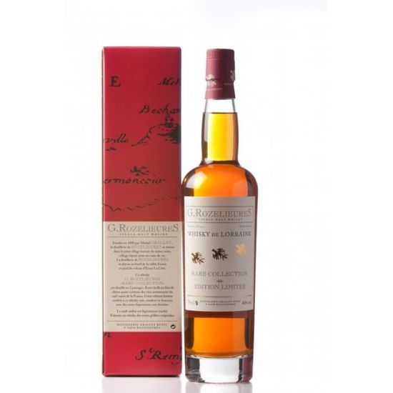 G Rozelieures Whisky De Lorraine Rare Collection Achat Vente Whisky De Lorraine Rare Col Cdiscount