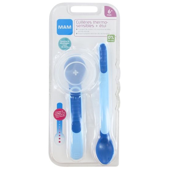 Mam Cuilleres Thermosensibles Etui 6 Mois Et Couleur Bleu Cdiscount Puericulture Eveil Bebe Mam Cuilleres Thermosensibles Etui 6 Mois Et Couleur Bleu Cdiscount Puericulture Eveil Bebe