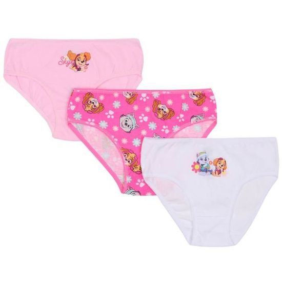 Lot De 5 Slips Garçon Paw Patrol - 100% Coton, Taille 3-8 Ans, Confortables Et Amusants