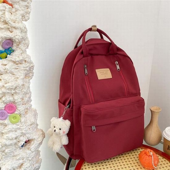 Sac à Dos étudiant Grande Capacité - Nylon Oxford, Unisexe, 20-35L, Simple Et Pratique
