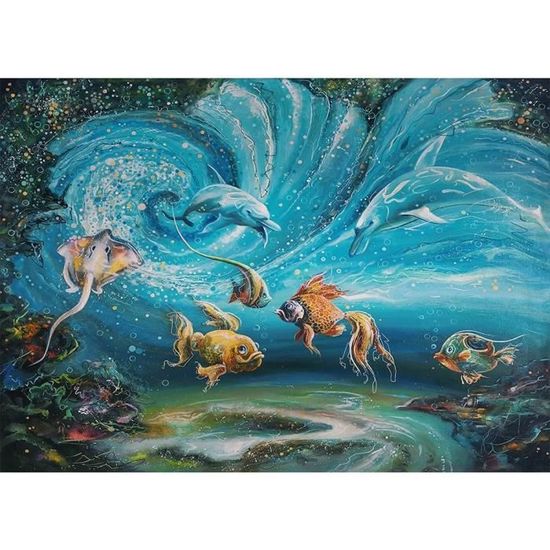 Puzzle De 1000 Pièces Pour Adultes - Puzzle Impossible - Jeu D'adresse