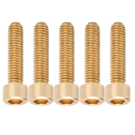 Aexit M6x25mm vis tête Hex prise vis écrous vis Meuble Baril 16 sets (173cc31ba432640297e63de347582b82