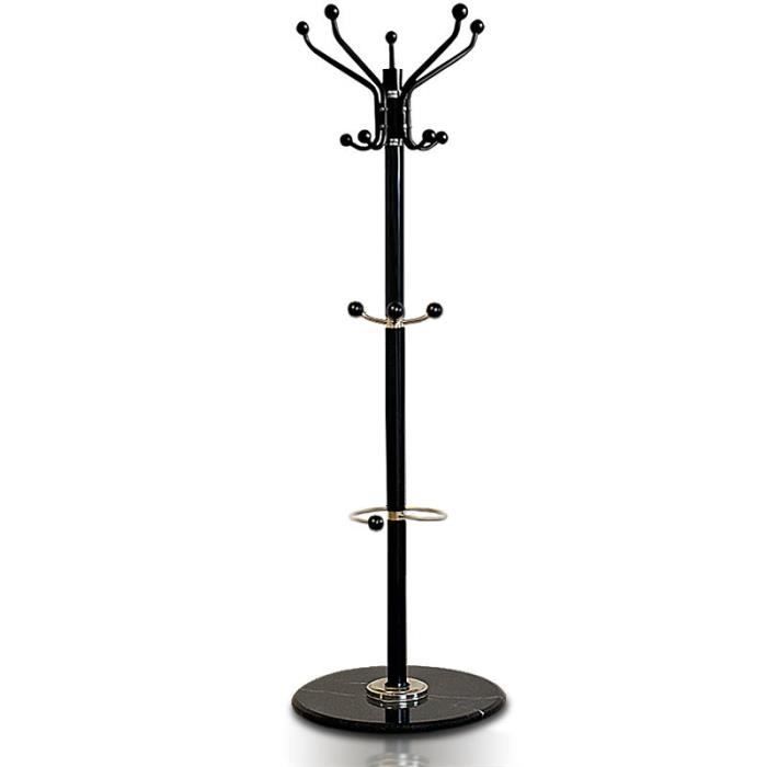 Porte-manteau noir - 170 cm