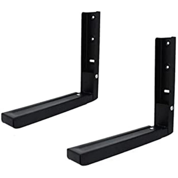 Une Paire De Supports De Four À Micro-Ondes , Supports Muraux, Supports D'Étagère Réglables En Longueur De 30 Cm À 47 Cm, Bras Exten
