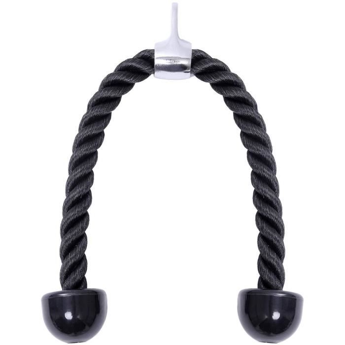 Corde Triceps Corde,Traction Musculation,Tricepes Bicepes Accessoire de Tirage,Appareil à Poulie Appareil à charege guidée
