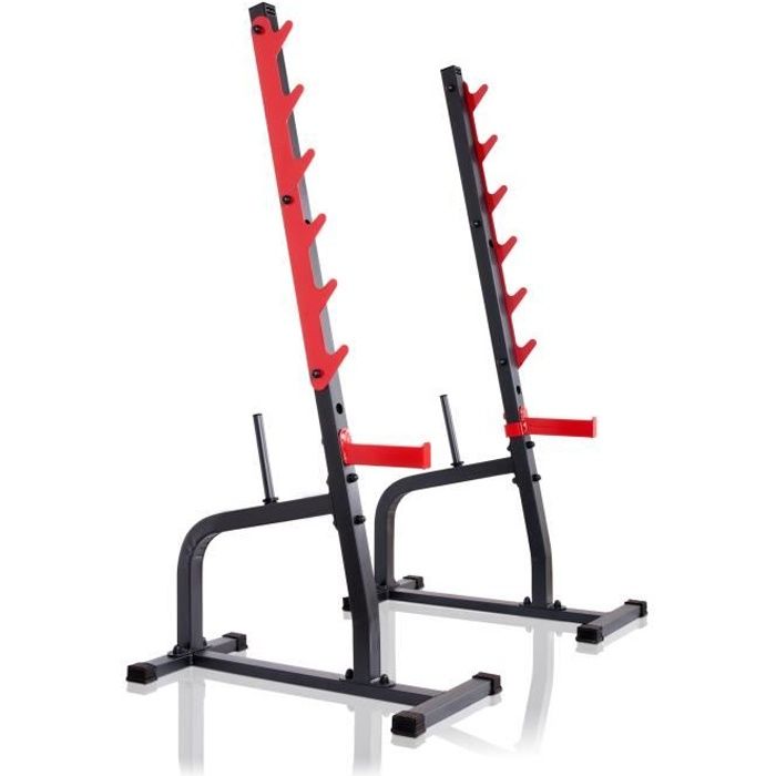 Marbo Sport Support haltères (deux pièces) multiposition avec système de protéction MS-S105