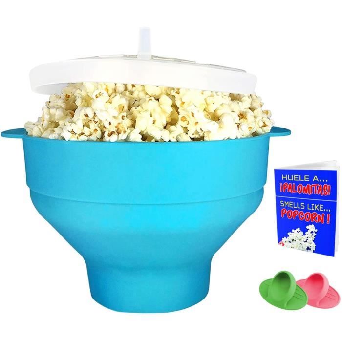 Machine a pop corn micro ondes silicone bowl a pop corn pour micro ondes popcorn maker machine pop corn microonde turquoise