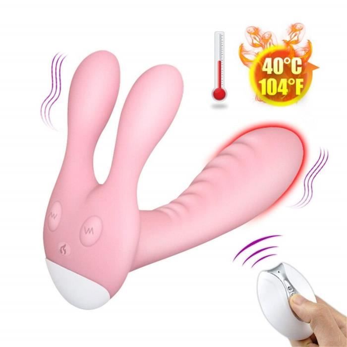 APPAREIL DE MASSAGE MANUEL,G Spot sans fil à distance vibrateur Sex Toys pour femme baguette magique puissant vibrateur - Type Rose