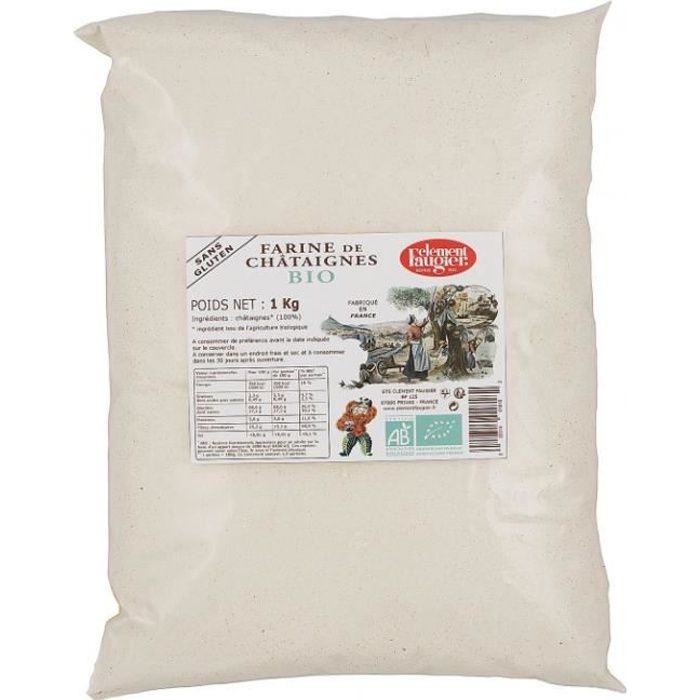 Farine de chataignes 1kg - Clément Faugier