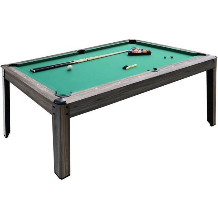 Billard AUSTIN 6 petit plan de jeu 180 x 90 cm / revêtement MDF GARLANDO