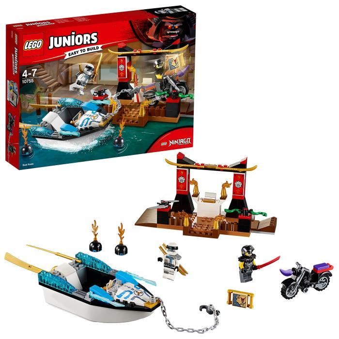 Lego Juniors Ninja Zane Bateau Pursuit pour les enfants blocs de construction 4 à 7 ans (131 Pcs) 10755 JXA4G