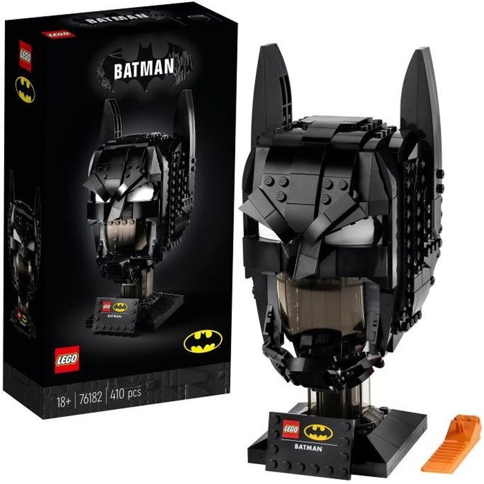 LEGO® Batman 76182 Le Masque de Batman, Kit Construction, Casque, Super-héro, Adultes