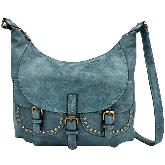 Sac à main Krlot BLEU JEAN - K0328