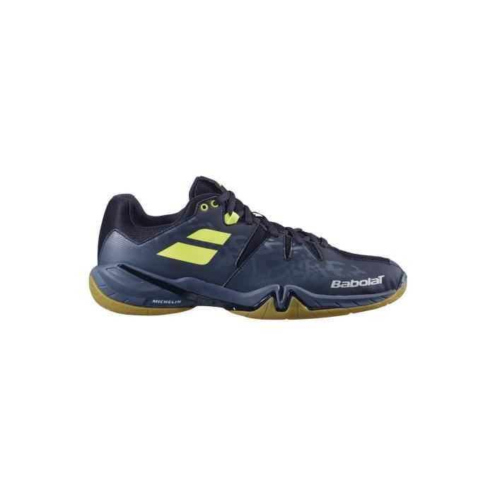 Chaussures BABOLAT Homme Indoor Shadow Spirit Noir / Jaune PE 2020