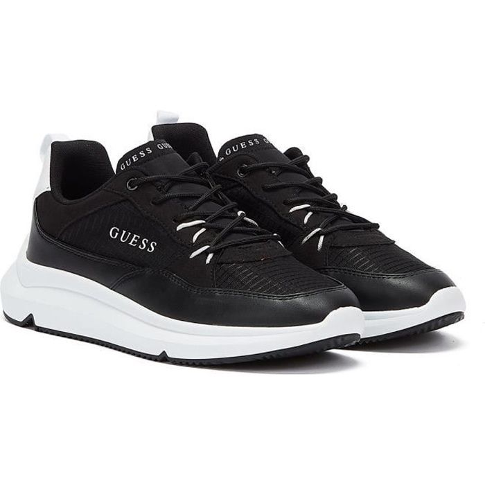 Guess Degrom Baskets Noires Pour Femmes - EU 37