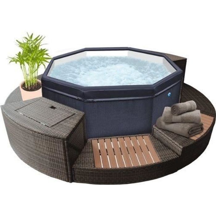 Spa gonflable - Spa Octopus + mobilier de Netspa