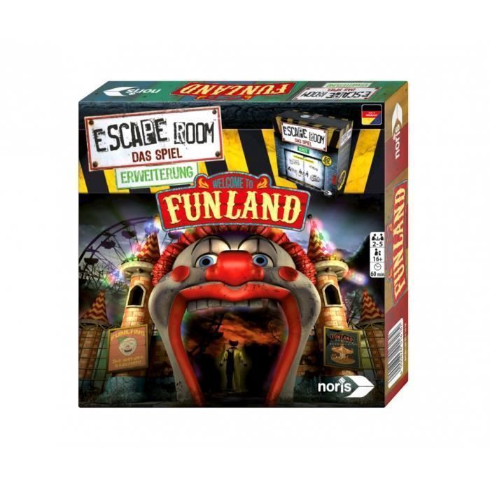 Noris Escape Room Funland, Déduction, Enfants et adultes, 60 min, 16 année(s), Boîte fermée
