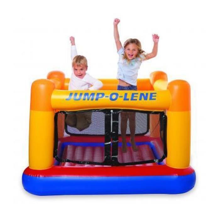 Aire de Jeu Trampoline 174cm Multicolore