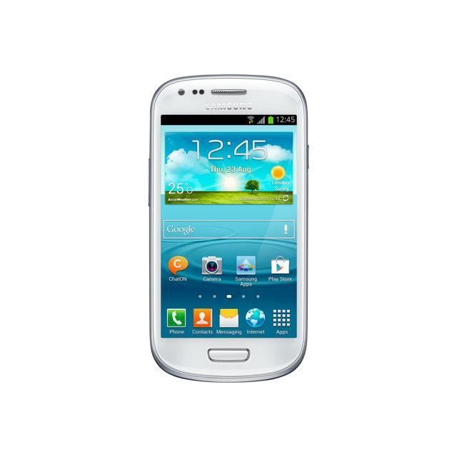 SAMSUNG Galaxy S3 Mini Blanc La Fleur