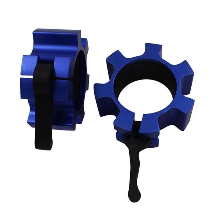 Poids De Levage Standard HaltÈRe Colliers De Serrage Fermer À ClÉ Mâchoire Gym Fitness HaltÈRe En Aluminium Pinces De Serrures De