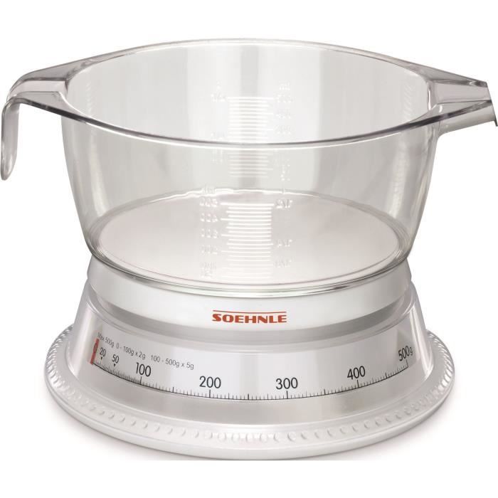 SOEHNLE 0865418 - Balance Mécanique VARIO - 65418 - 500 g/2&5g