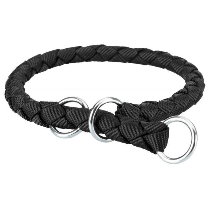 Cavo collier semi-étrangleur - M-L: 43-51 cm-ø 18 mm, noir