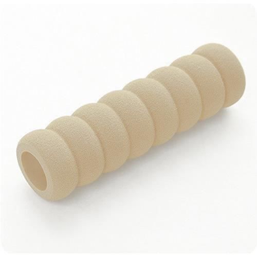 TRIXES Protection Beige en Mousse pour Poignée de Porte Pare-choc Mural pour Enfants