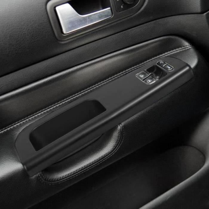 RS30533-Poignees,Poignées de porte intérieur de Golf 4 Passat 1998 2005 Panneau noir de commande de fenêtre principale lunette de