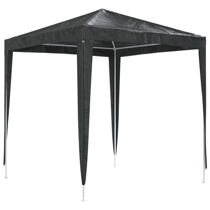 Anti-UV Tente de réception - professionnelle 2x2 m Anthracite SS55442