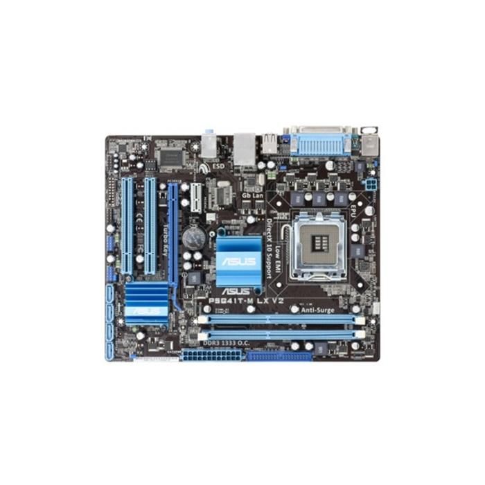 Carte mère ASUS P5G41T-M LX V2 Intel G41 LGA 775 2xDDR3 8GB Micro ATX - Asus