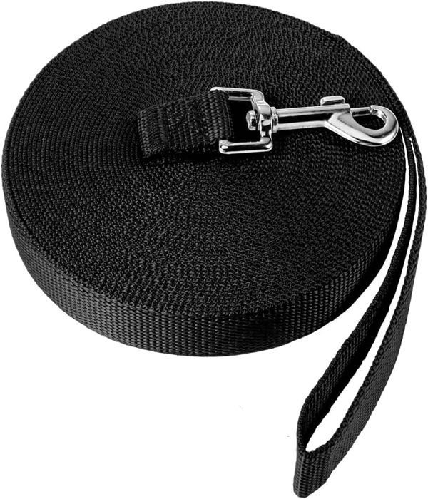 Comparer les prix de Laisse de dressage pour chien avec poignée et crochet en métal pour chiots de petite moyenne et grande taille