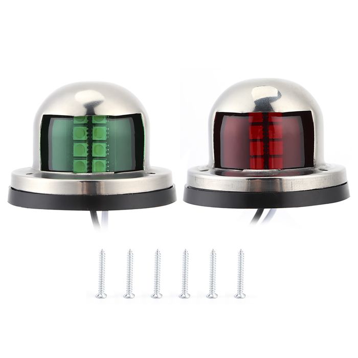 Lot De 2 Feux De Signalisation LED – Échelle HO/OO – 3V CC – Colonne Métal Et Base Filetée