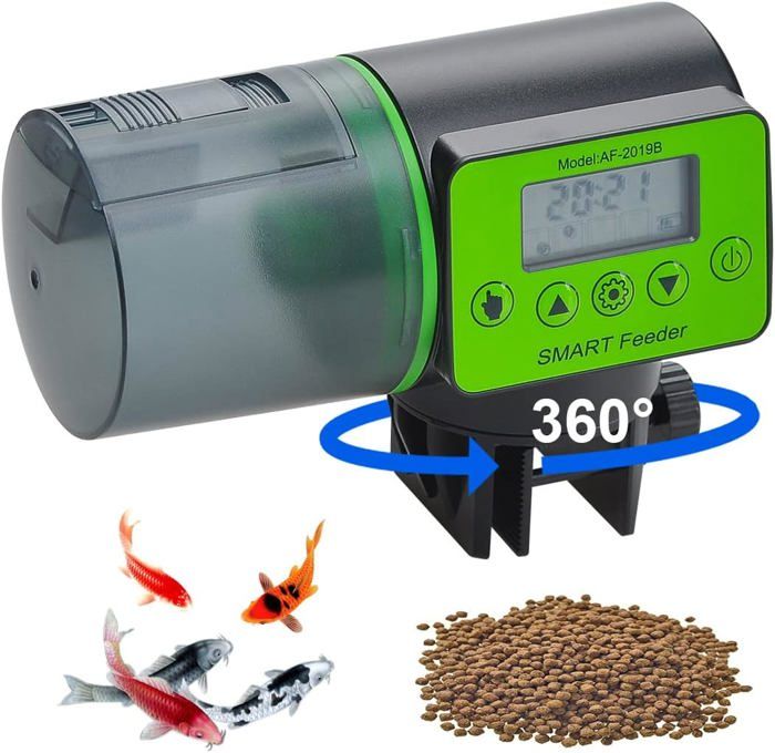 Comparer les prix de Distributeur Automatique de Nourriture pour Aquarium résistant à lhumidité pour Poisson -
