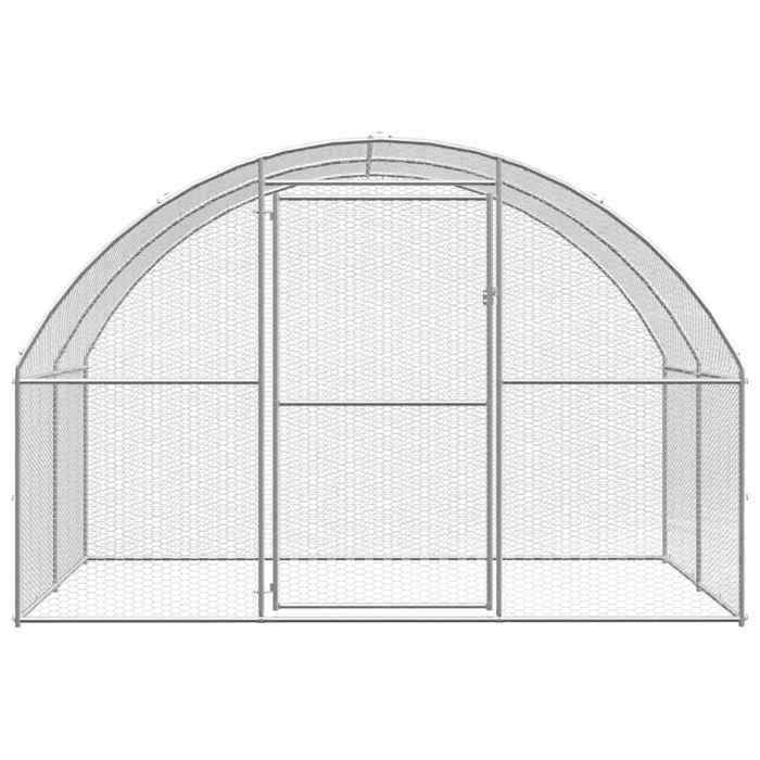 Comparer les prix de Bonne qualité - Cage enclos parc animaux - BONNIE - Poulailler d'extérieur 3x2x2 m - Acier galvanisé - MAW91204486