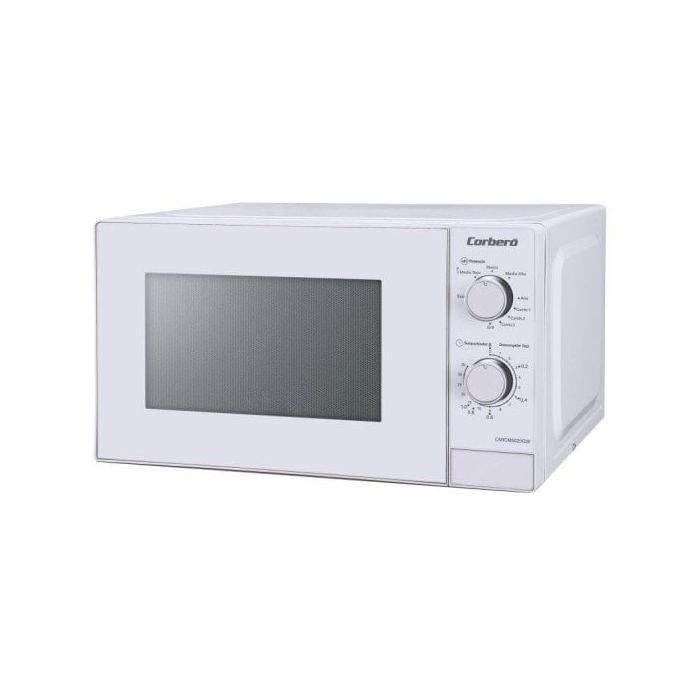 Corberó CMICM5020GW Microondas con Grill 20L 700W Blanco